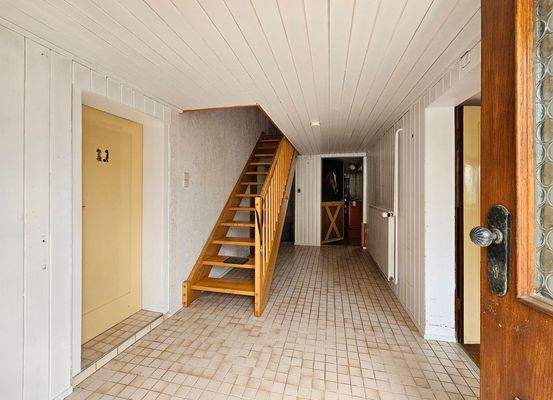 Eingangsbereich Wohnteil