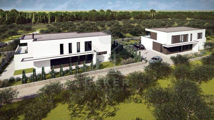 Baugrundstück in malerischer Idylle bei Rovinj