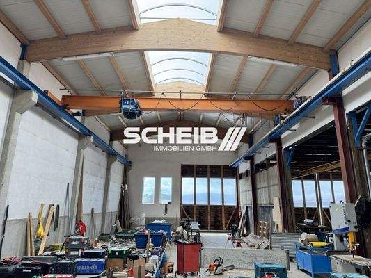 Halle komplett freigespannt