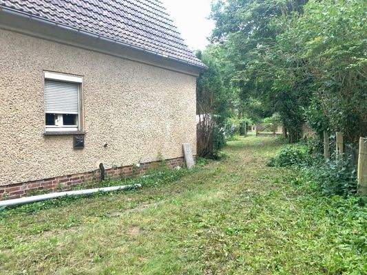 Baufläche mit Altbestand