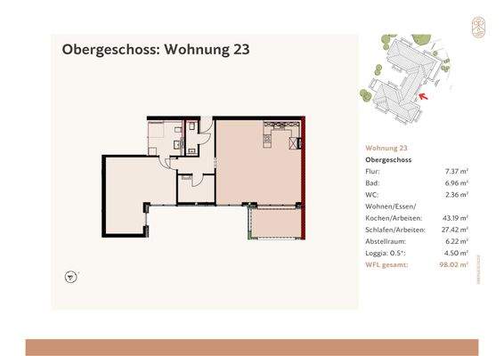 Obergeschoss_ Wohnung 23