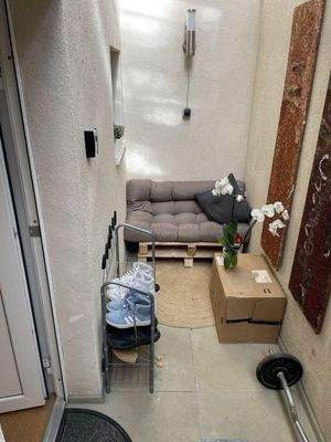 Einliegerwohnung Treppe Sitz