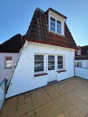 Zugang zur Dachterrasse