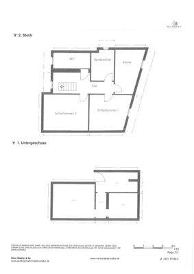 Grundrisse 2. Stock und Keller