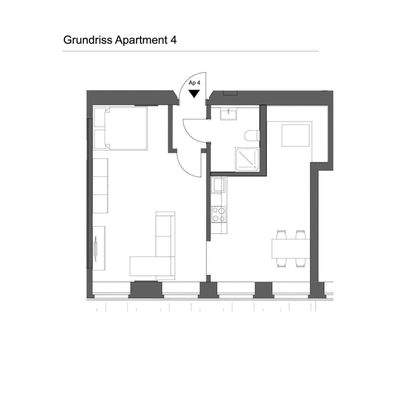 Grundriss Ap. 4
