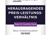 FAZ Herausragendes Preis Leistungs Verhältnis 2025