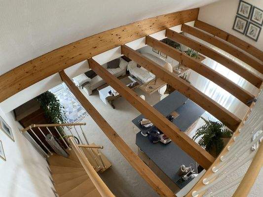 Blick von der Galerie