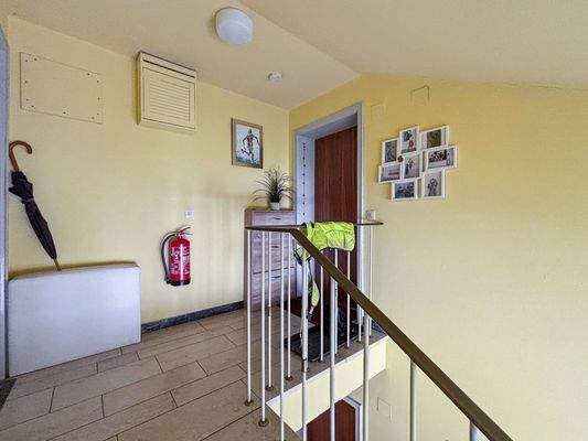 Gepflegtes Treppenhaus