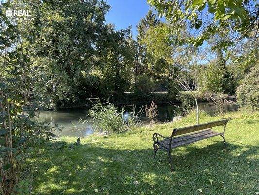 Blick auf die Fischa