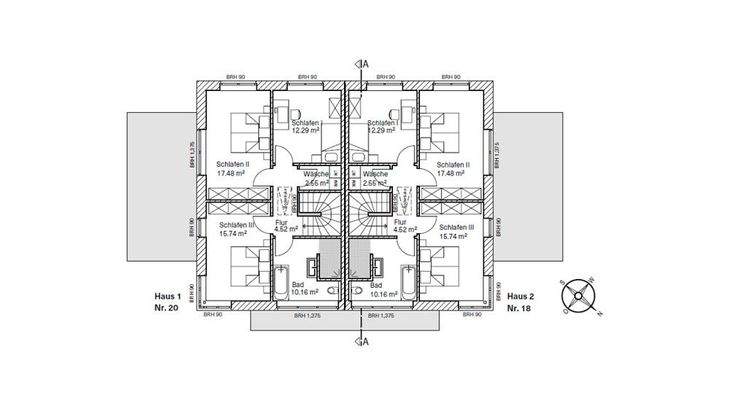 Grundriss Obergeschoß