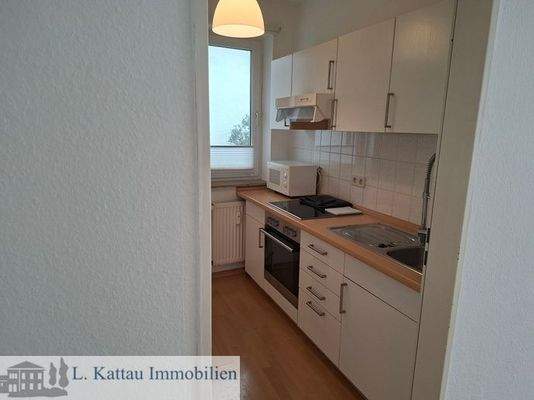 Küche mit einer Einbauküche