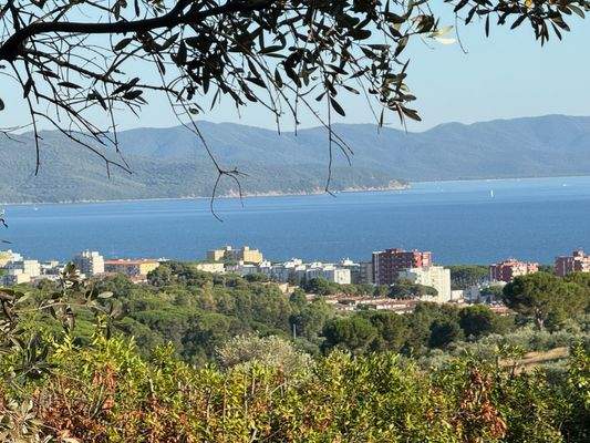 Grundstück mit Meerblick auf Elba