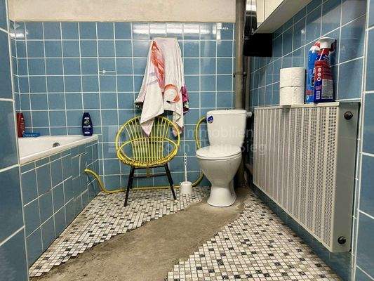Badezimmer im Kellergeschoss