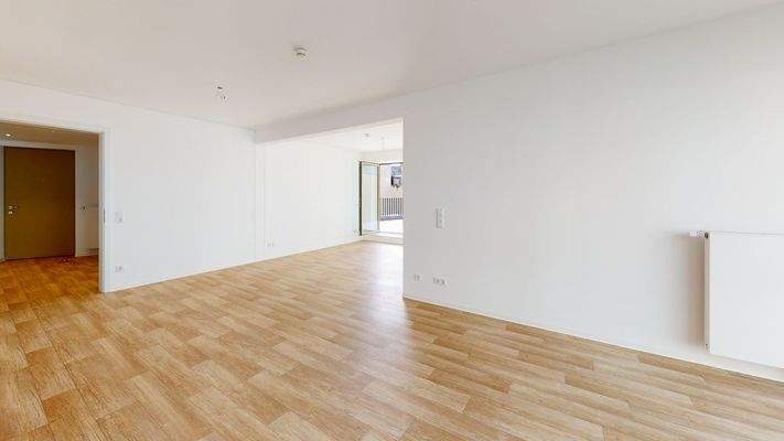 Wohnraum mit Terrasse