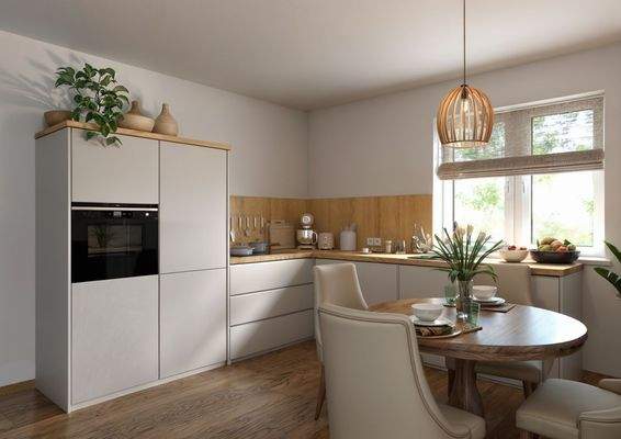 Wohnbeispiel Essbereich-Küche