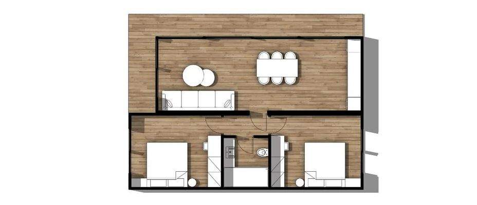 Kreta, Almyrida: Kleines Einfamilienhaus in fußläufiger Entfernung zum Strand mit Gemeinschaftspool