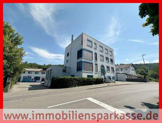 Vorderfront mit blick auf die Einfahrt