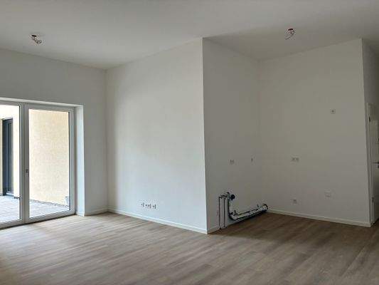 Wohnzimmer und Küchenbereich