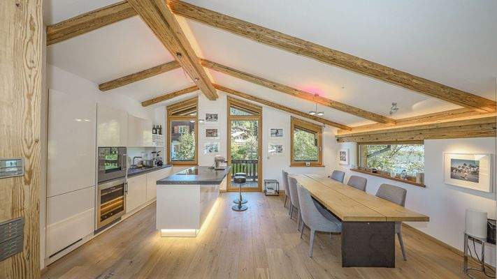 KITZIMMO-Luxus-Penthouse-Maisonette in Toplage am Sonnberg kaufen - Immobilien Kitzbühel.