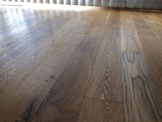 Eichenholzparkettboden