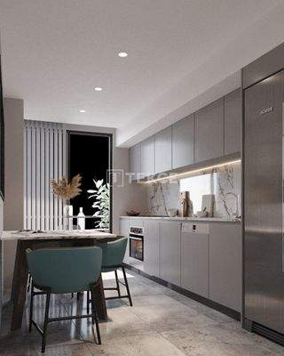 Investment Apartments Near the Financial Center in Istanbul