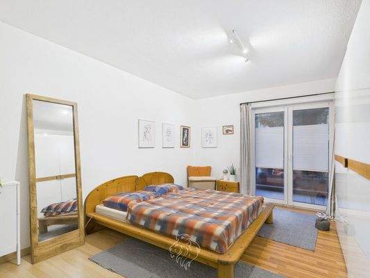 Wohnung EG links / Schlafzimmer