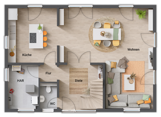 Grundriss-Einfamilienhaus-Landhaus-142-modern-Erdg