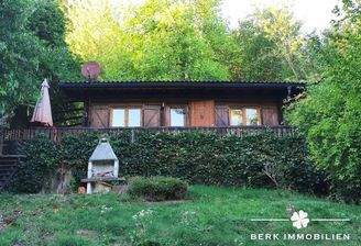 Ferienhaus Holzblockbauweise Rüdenau