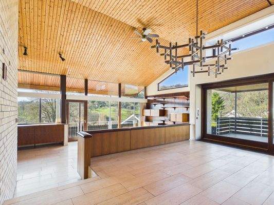 Essbereich und Balkon