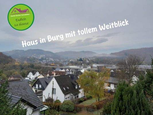 Blick vom Balkon