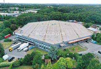 Außenansicht Hallenfläche