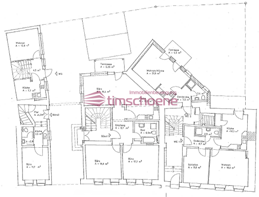 Grundriss EG  - Beide Häuser