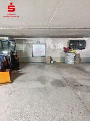 Ansicht Tiefgaragenstellplatz