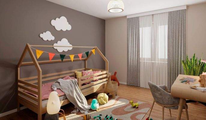 Ein Zimmer zum Spielen, Toben, Träumen – hier ist 