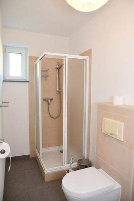Duschbad im Erdgeschoss