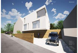 Perspektive Ansicht Einfahrt