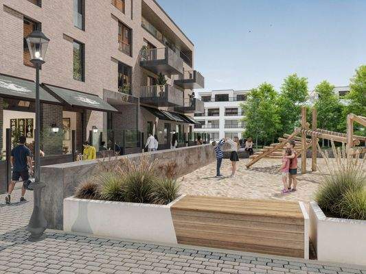 Beispiel: Außen-Bäckerei / Café Terrasse