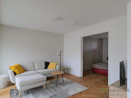 Blick zum Schlafzimmer