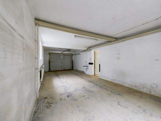 Im Haus integrierte Garage