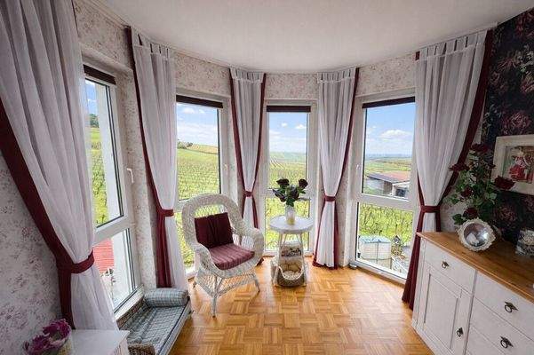 Ausblick Schlafzimmer