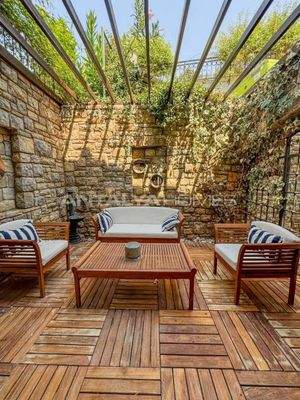 Detached Sea-View House with Private Beach in Kalkan Antalya