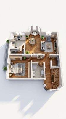 Vorderhaus EG Grundriss