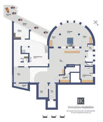 GRUNDRISS MITTELGESCHOSS