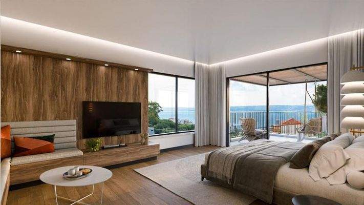 Kreta, Plaka: Neubau-Projekt! Moderne Luxusvilla mit Meerblick zu verkaufen