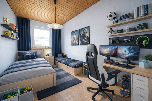 KI Einrichtungsbeispiel - Kinderzimmer 2