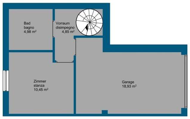 Grundriss Untergeschoss