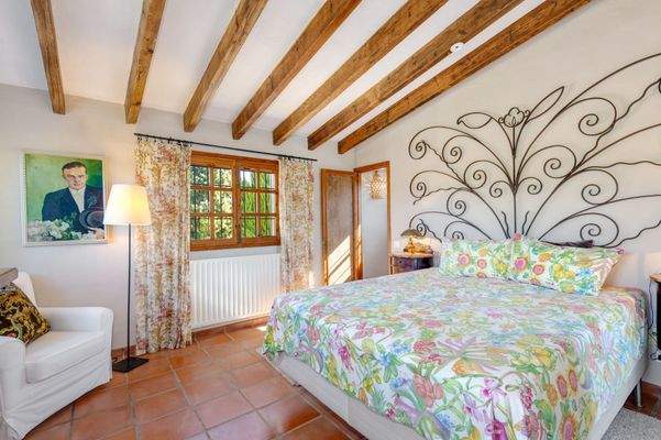 Eines der drei Schlafzimmer