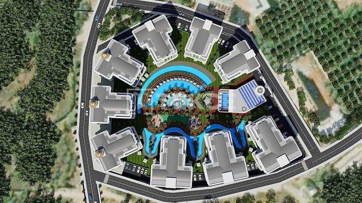 Luxury Apartments for Sale in Oba Alanya with Hotel Concept