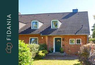 Vorderansicht des Hauses