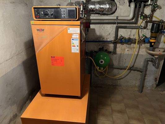 Erdgas- Zentralheizung